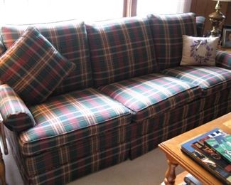Ethan Allen, 3 Cushion Sofa, excellent condition, 86"W, 34"D, 33"H