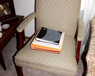 Upholstered armchair