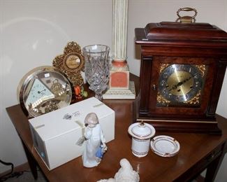 Howard Miller 612-436 clock, Nao by Lladro figurine with box, and more!