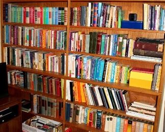 Lots of books! Cookbooks, vintage Carson-Newman and Sevier County yearbooks, Christian books, and more!