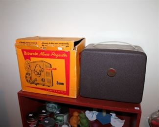 Kodak Brownie 8mm movie projector with box