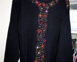 Beaded sweaters