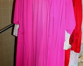 Gorgeous vintage sleepware - Shadowline and other brands - several new with tags. Robes, gowns, slips, pajama sets, and more!