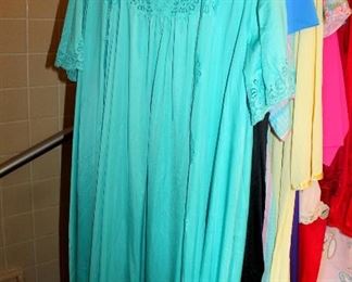 Gorgeous vintage sleepware - Shadowline and other brands - several new with tags. Robes, gowns, slips, pajama sets, and more!