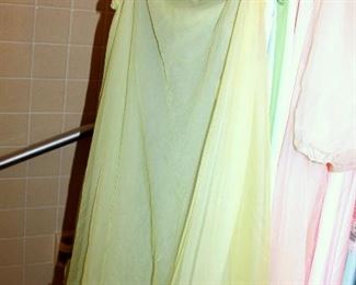Gorgeous vintage sleepware - Shadowline and other brands - several new with tags. Robes, gowns, slips, pajama sets, and more!