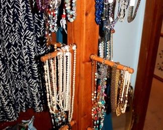 Tons of costume jewelry!