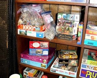 Lots of puzzles - many are new in box
