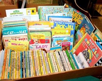 Lots of vintage children's books