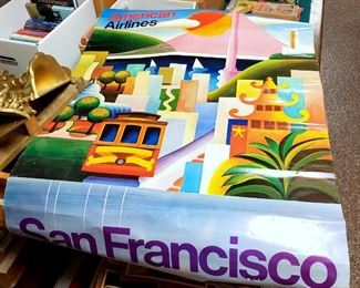 Vintage American Airlines poster