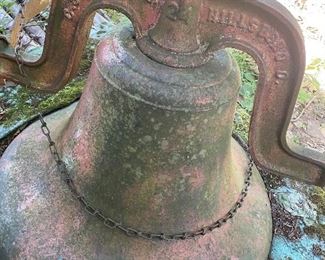 Cast iron bell.