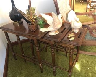 Conant Ball nesting tables.