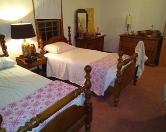 Conant Ball twin size beds.