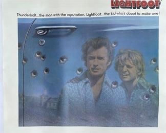 Movie Poster - Thunderbolt and Lightfoot  $150