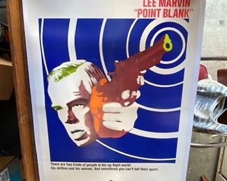 Lee Marvin Point Blank One Sheet   $500