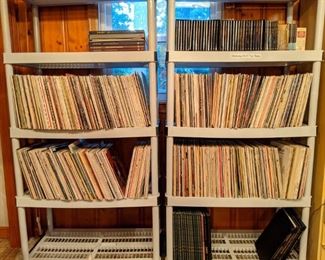 Hundreds of vintage vinyl albums, mostly from the 60's - '70's.                                                                                                 BONUS: hardly any classical or Christmas!