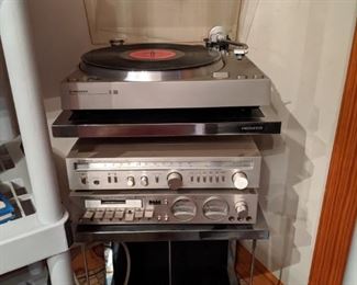 Vintage Pioneer component stack.