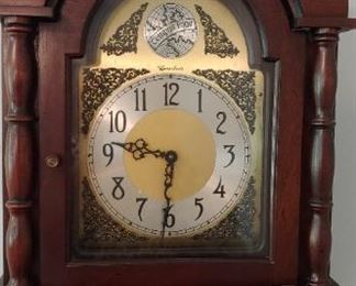 WORKING, CHIMING GRANDMOTHER CLOCK