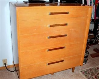 #13 - American of Martinsville "Urban Suburban" MCM Bedroom Set