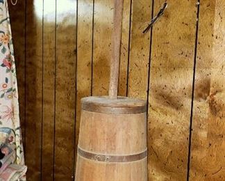 #20 - Antique Wood Butter Churn