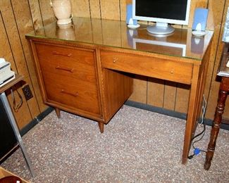 #45 - Mid-Century Modern Wood Desk