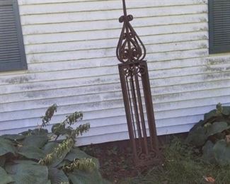 Part of a gate from a seminary
