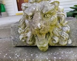 keystone from a building in Chicago, one of two