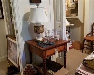 One of many one drawer stands