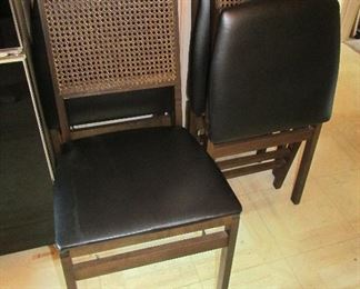 Vintage folding chairs