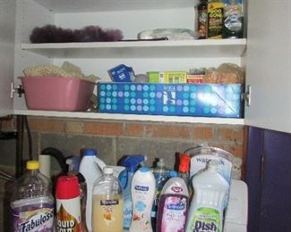 Cleaning supplies