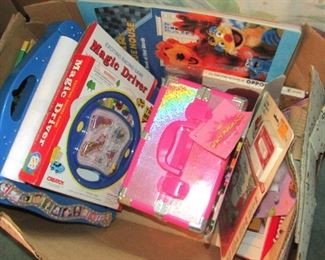 Toys and children's books