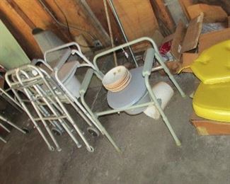 Walkers and portable toilets