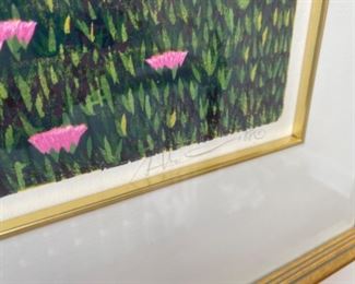 LE Print 1988, Signed Bright California Landscape Artwork