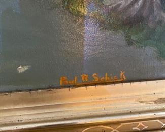 Paul R. Schick signed Artwork