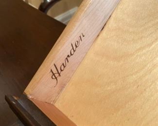 Harden Chocolate Brown Dining Table and 4 Dining Chairs