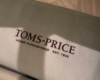 Tom's Price Powder Blue Loveseat