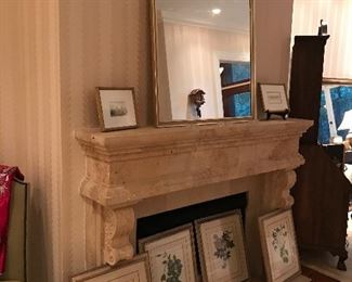 1818 Engraving hand painted , Author Antonio Serantoni (1780-1837), an artist Mascagni had trained and worked with for fourteen years on his various projected publications, including the monumental Anatomia Universa. stipple-engraved plates, printed in colours and finished by hand; An attractive copy of this rare Italian flora, devoted to plants native and exotic, in cultivation in Italy, with plates drawn and engraved by Antonio Serantoni. The work was an early Italian attempt to rival the stipple-engraved plates of Redouté.