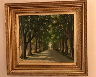 Paul R. Schick was born in Bellaire Ohio in 1888, he was a painter and lecturer who made his home in Redding Connecticut. He was a member of the Salmagundi Club in New York and exhibited there from 1940-46. He also exhibited in San Francisco at the golden Gate Exposition in 1939 and at the NY World's Fair that year, also exhibited at the Society of four arts in Palm Beach, Newport art association, Guild Hall, East Hampton NY, his work is held by the Norton Gallery museum in Palm Beach. Artist is listed in Davenport, Who Was Who and on Askart online.The painting is oil on canvas.