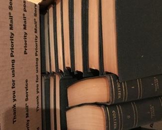 Harvard Classics Books 1917 edition 20 volumes 