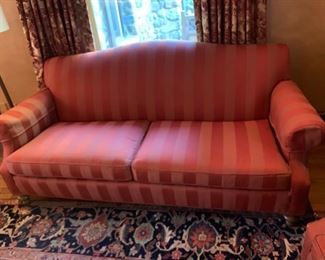 28. Pair of Greenbaum 2 Cushion Sofas (87" x 42" x 39")
