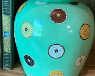 289. Home Art Ginger Jar (9")