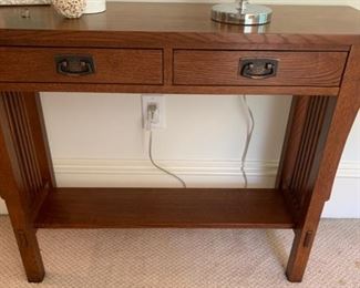 117. Stickley Console Table (38" x 13" x 28")