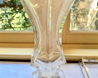 384. Gorham Crystal Vase (10.5")
