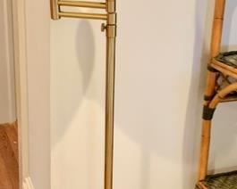 Brass Swing arm Floor Lamp