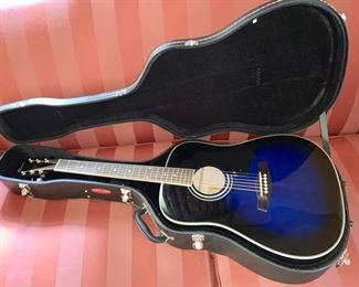 394. Ibanez Acoustic Guitar w/ Mother of Pearl Inlay