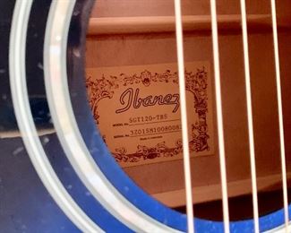 394. Ibanez Acoustic Guitar w/ Mother of Pearl Inlay