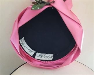 Vintage woman hat from Howard Hat Shop Atlanta Ga.