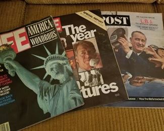 Vintage Life Magazines