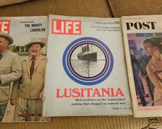 Vintage Life Magazines
