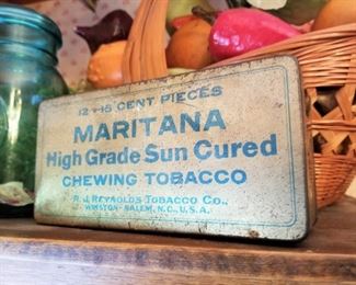 Maritana Chewing Tobacco Can