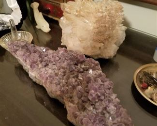 Amethyst Quartz Cluster Rock